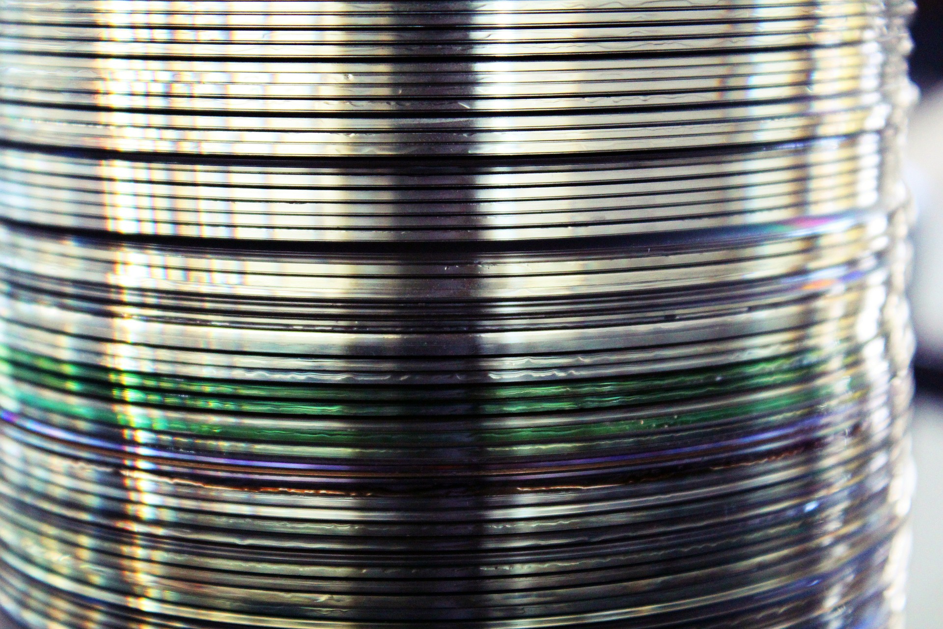 Stack of CDs